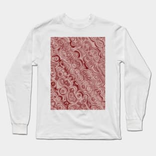 Bulles de douceur motif abstrait Long Sleeve T-Shirt